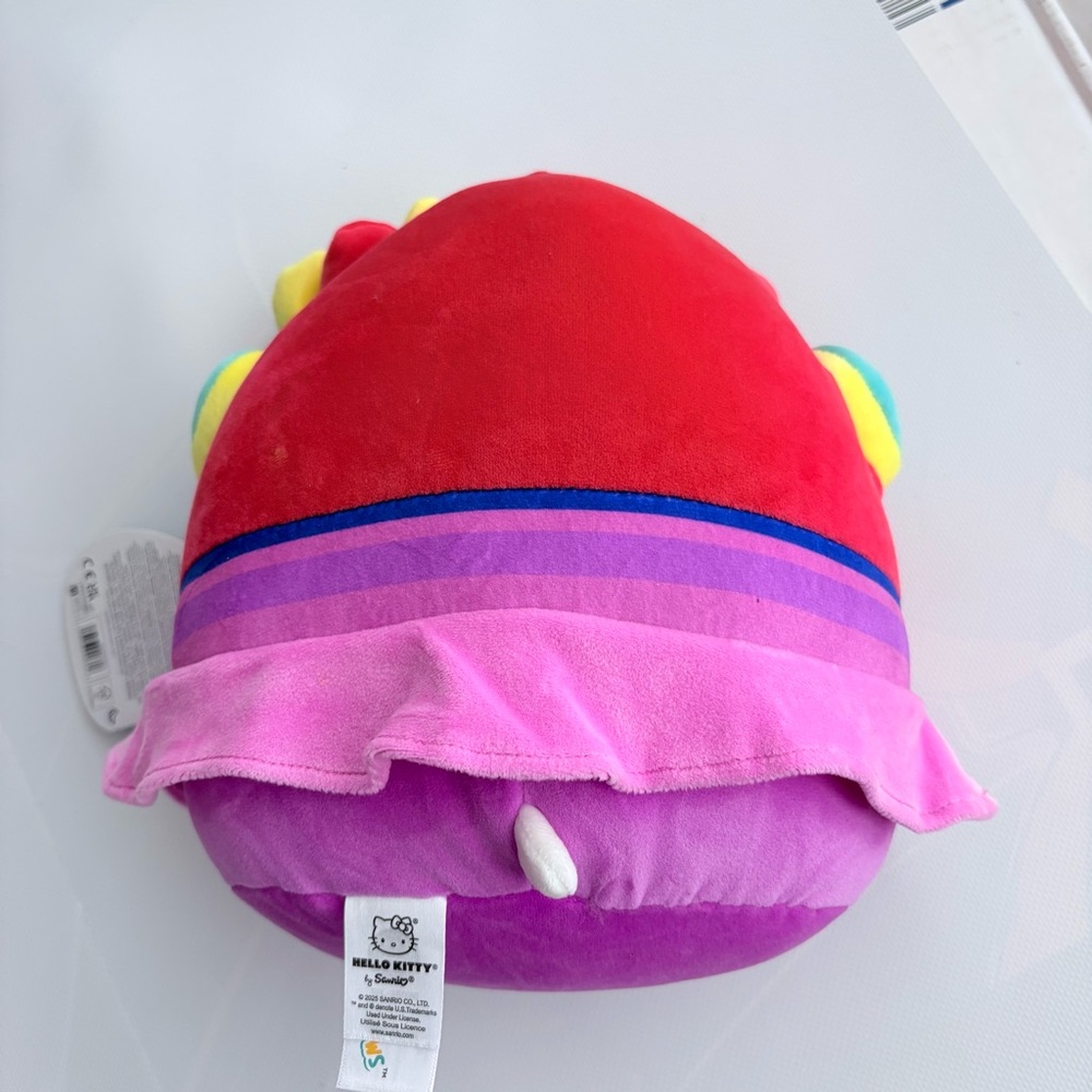 NWT Squishmallows Pink Hello Kitty Kawaii Arcade Sz 8 Plush Easter Kelly Toys - Picture 3 of 5